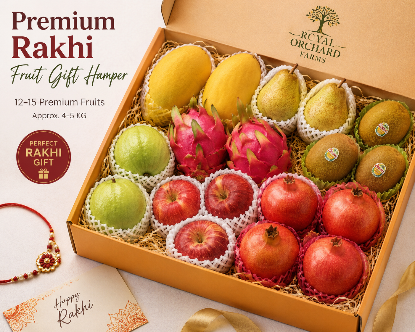 Rakhi Fruit Gift Hamper